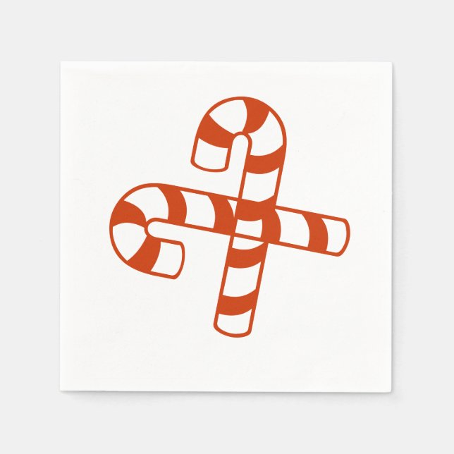 Serviette Jetable Papier Napkin - Sucres de canne (Devant)