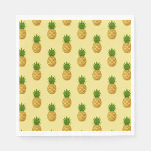 Serviette Jetable Papier Napkins-Ananas