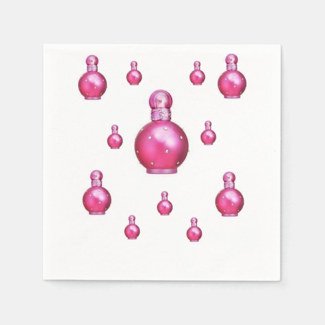 Serviette Jetable Papier parfum Napkin (Devant)