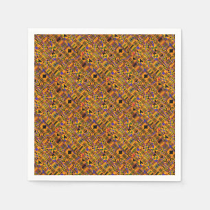 Serviette Jetable partie de kente