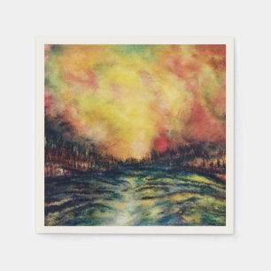 Serviette Jetable Peaceful Path