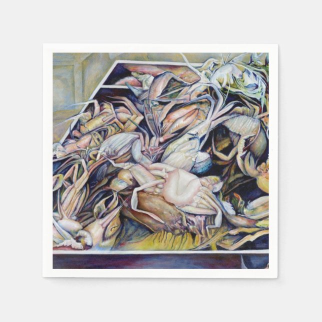 Serviette Jetable Pensez dehors, Singapour (Devant)