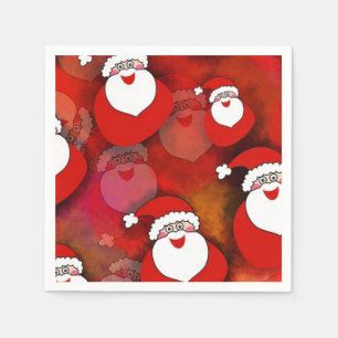 Serviette Jetable Père Noël