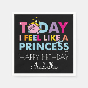 Serviette Jetable Petite Miss Princess I Feel Like A Princess