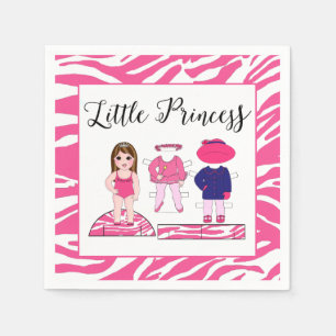 Serviette Jetable "Petite princesse"