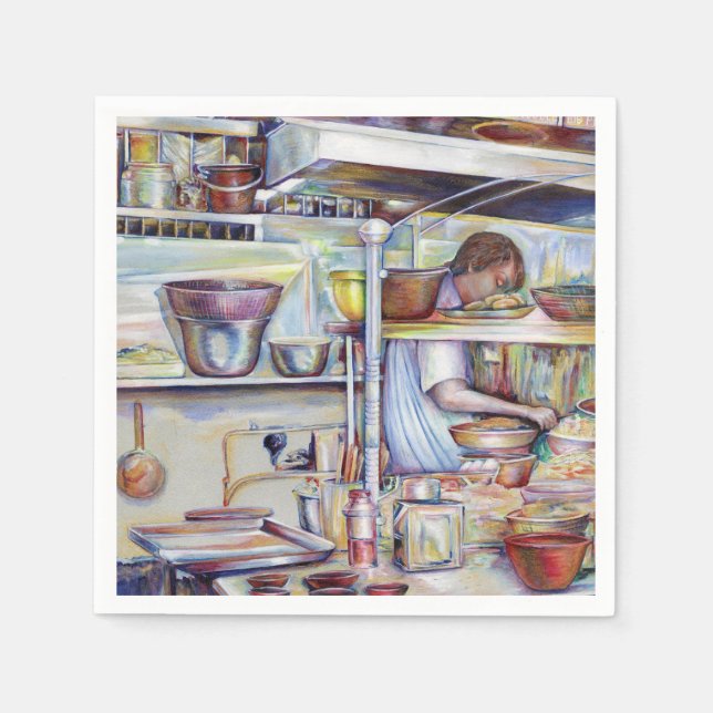 Serviette Jetable Pigtail Soup, Singapour (Devant)