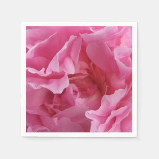 Serviette Jetable Pink Peony Standard Cocktails Napkins