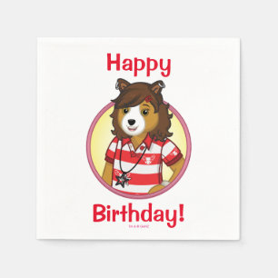 Serviette Jetable PJ Collie