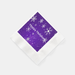 Serviette Jetable Pneus blancs Bleu Bkgrd Cocktail Papier à cocktail