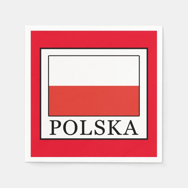 Serviette Jetable Polska (Devant)