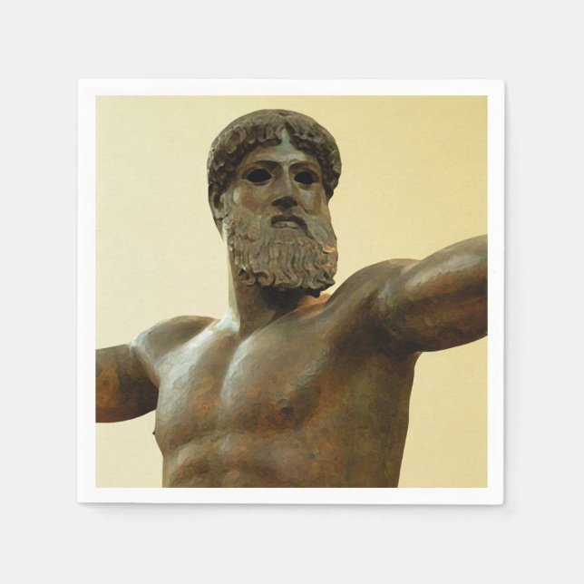 Serviette Jetable Poseidon (Devant)
