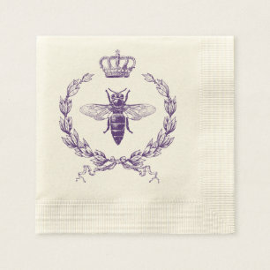 Serviette Jetable Queen Bee