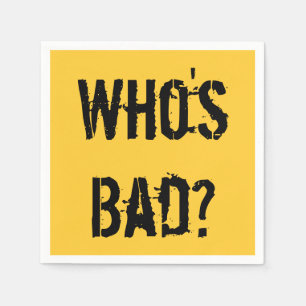 Serviette Jetable Qui est Mauvais ? Cocktail Napkin