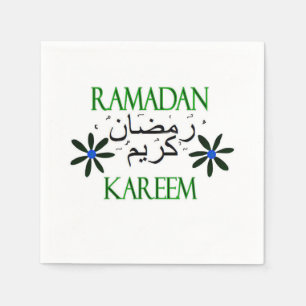 Serviette Jetable Ramadan Kareem islamique