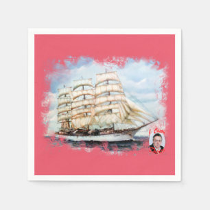 Serviette Jetable Régate Cutty Sark/Cutty Sark Tall Ships'RACE