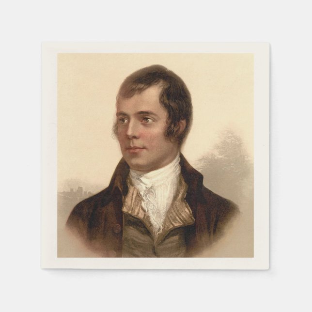 Serviette Jetable Robert Burns Scottish Dream Napkins (Devant)