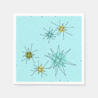Robin's Oeuf Blue Starbursts Papier de démarrage a