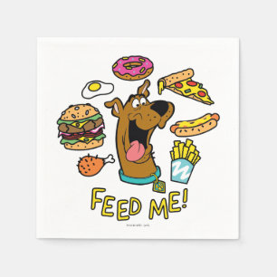 Serviette Jetable Scooby-Doo Me Nourrit !