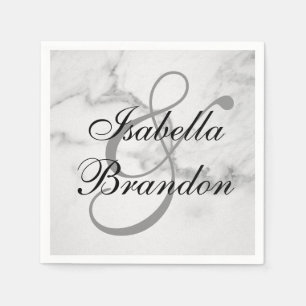 Serviette Jetable Serviette tout simplement parfaite en marbre