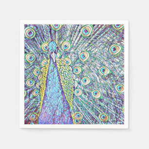 Serviette Jetable Serviettes de cocktail avec la jolie conception de