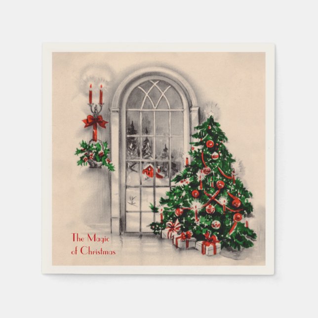 Serviette Jetable Serviettes de Noël (Devant)