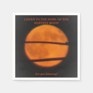 Serviette Jetable Serviettes de partie de lune de récolte