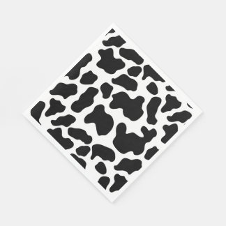 Serviette Jetable Serviettes - Motif de vache