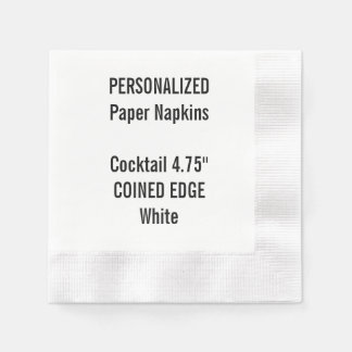 Serviette Jetable Serviettes personnalisées en papier à cocktail