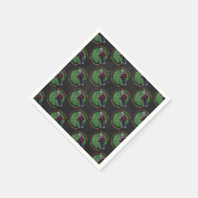 Serviette Jetable Shoot pool Not People (Coin)