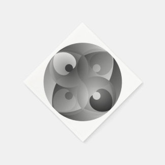 Serviette Jetable Solde B/W par Kenneth Yoncich