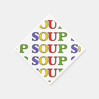 SERVIETTE JETABLE SOUP