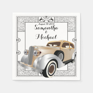 Serviette Jetable Style vintage Classic Gatsby