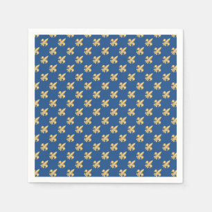 Serviette Jetable Symbole de Fleur de Lis
