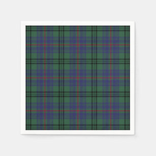 Serviette Jetable Tartan de marcheur de clan