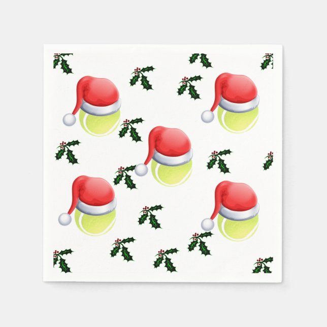 SERVIETTE JETABLE TENNIS (Devant)