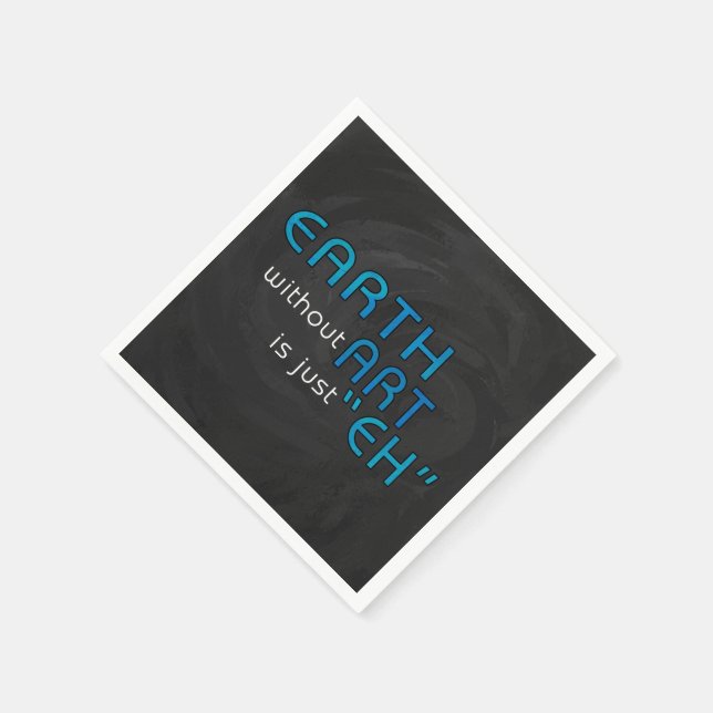 Serviette Jetable Terre sans Art (Coin)