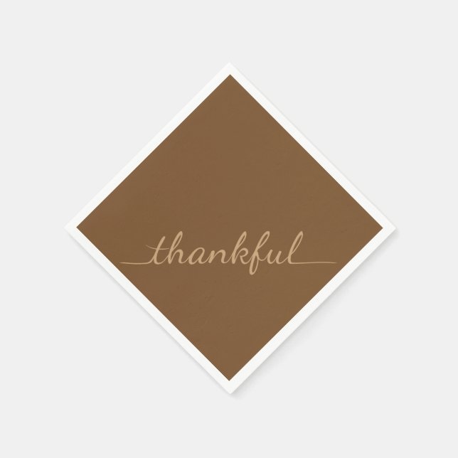 Serviette Jetable Thanksgiving Thanksgiving Papier serviettes (Coin)