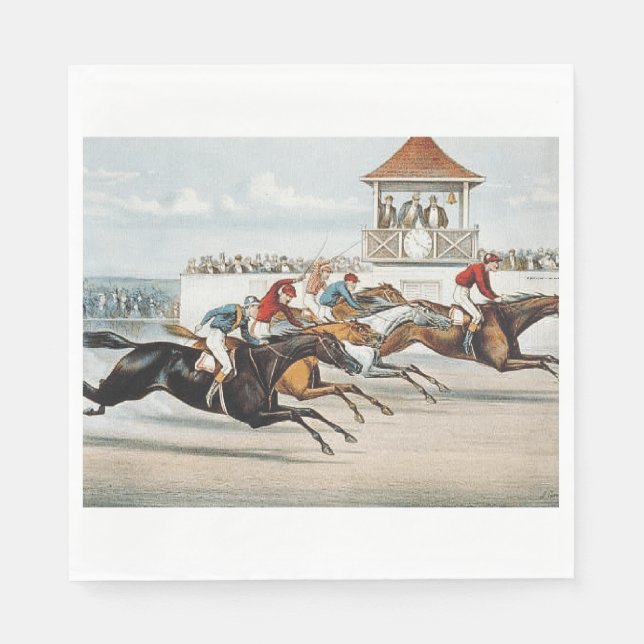 Serviette Jetable TOP Race to Victory (Devant)