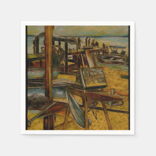 Serviette Jetable Toutes les grandes peintures commencent avec une s