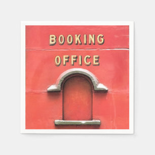 SERVIETTE JETABLE TRAINS À VAPEUR