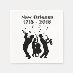Serviette Jetable Tricentenaire historique de la Nouvelle-Orléans
