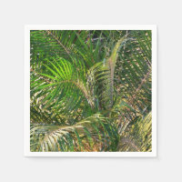 Tropique des contours de palmiers clairs du couche