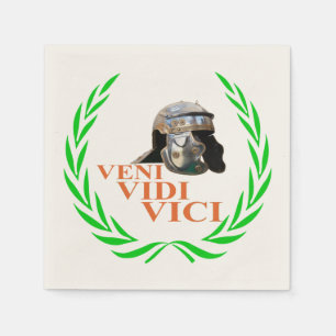 Serviette Jetable Veni Vidi Vici