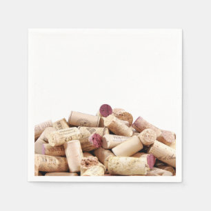 Serviette Jetable Vin Corks