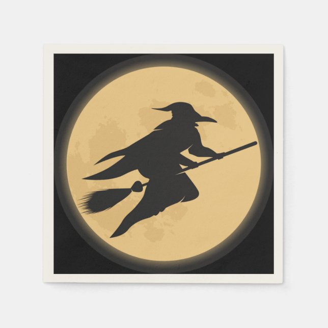 Serviette Jetable Vintage Halloween (Devant)