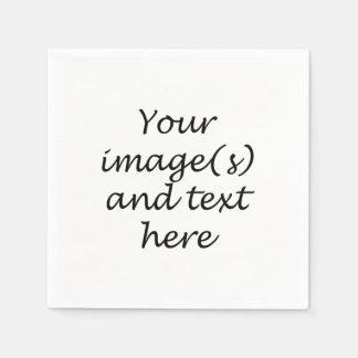 Serviette Jetable Votre propre design - serviettes