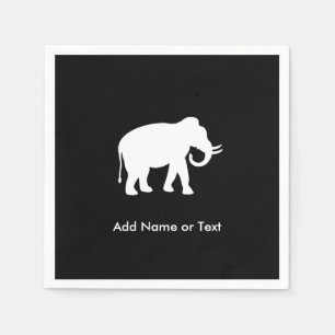 Serviette Jetable White Elephant Gift Exchange Party