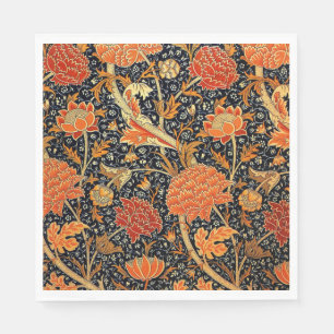 Serviette Jetable William Morris motif vintage, Cray