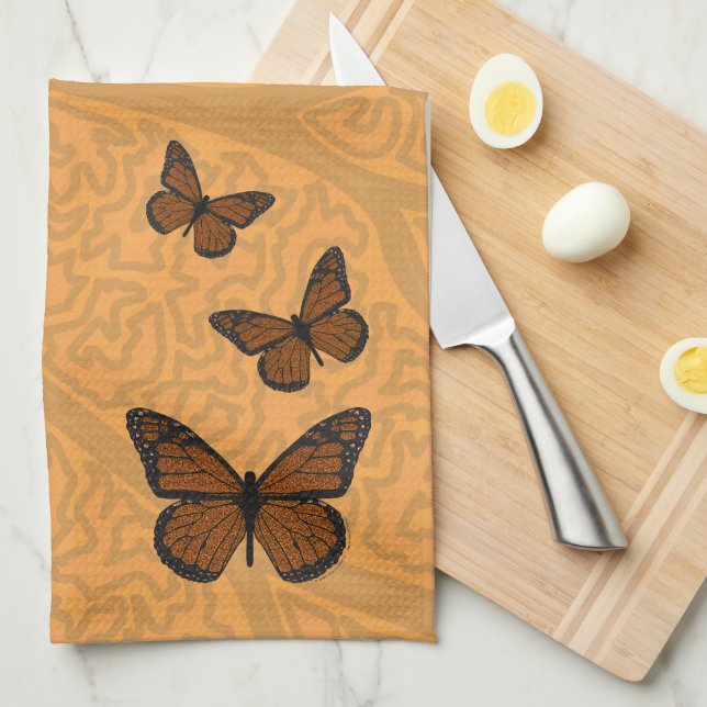 Serviette Monarque Doodé (Quart Plié)