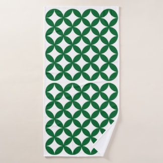 Serviette Motif Shippo verte